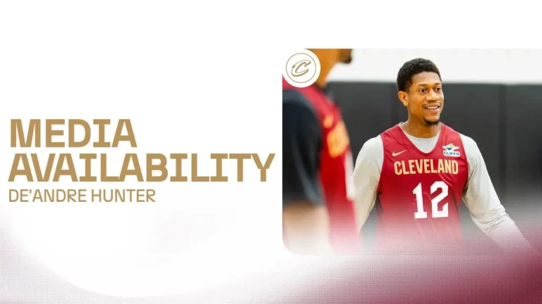 Cavs Practice De’Andre Hunter Media Availability 12.9.2025