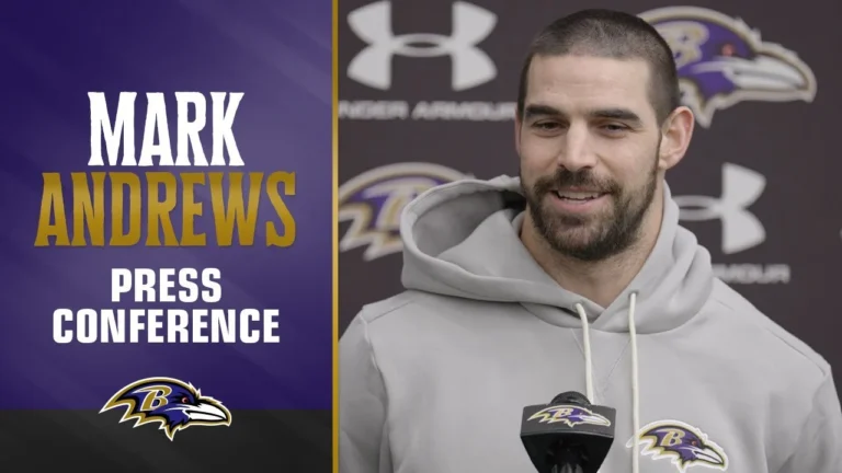 Mark Andrews: ‘There’s No Place Else I’d Rather Play’ Baltimore Ravens