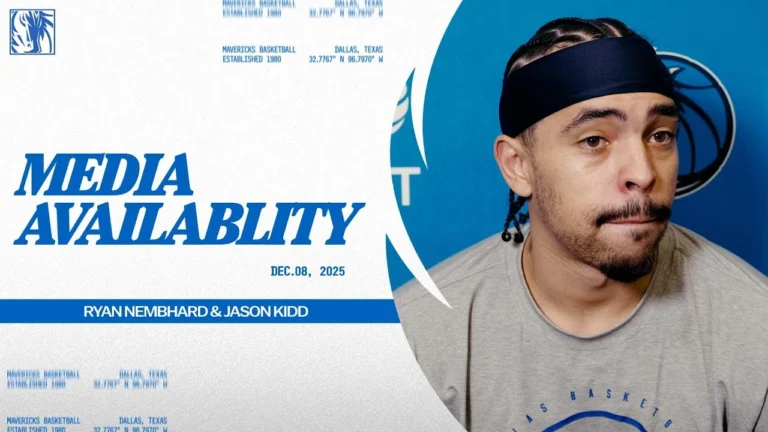 Ryan Nembhard & Jason Kidd Practice Media Availability 12 08 25