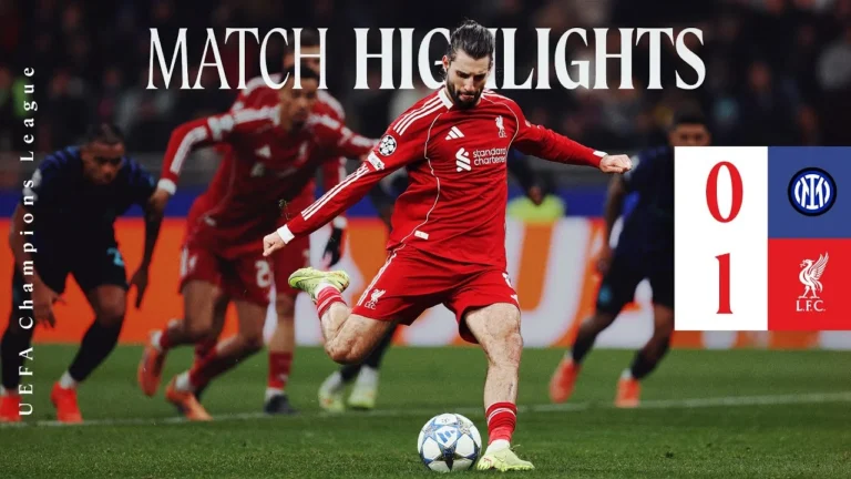Highlights: Inter Milan 0-1 Liverpool Late Szoboszlai Winner!