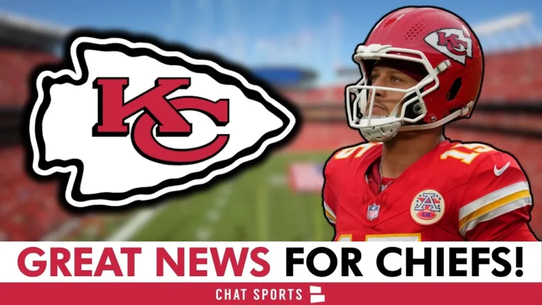 The Chiefs Just Got GREAT News On Patrick Mahomes’ Injury Update Recovery Timeline