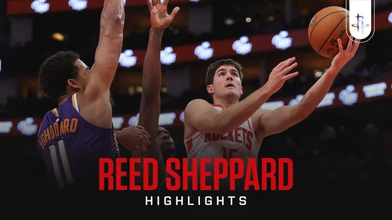 Reed Sheppard (10 points) Highlights vs. Phoenix Suns