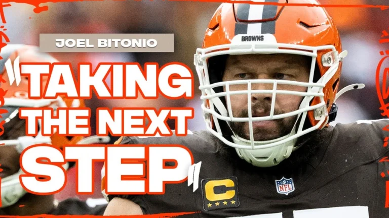 Joel Bitonio Press Conference: Taking The Next Step