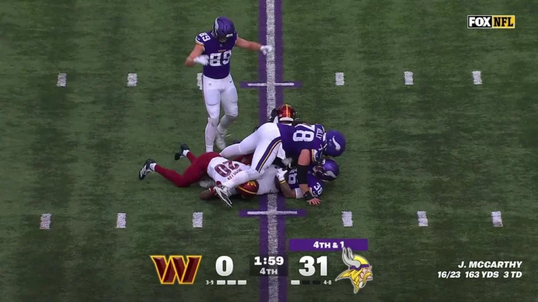 Minnesota Vikings Highlights vs. Washington Commanders 2025 Regular Season Week 14
