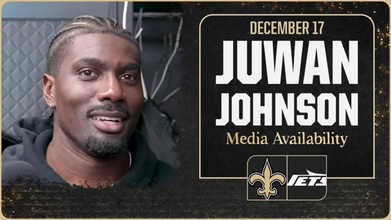 Juwan Johnson on Connection w Tyler Shough New Orleans Saints