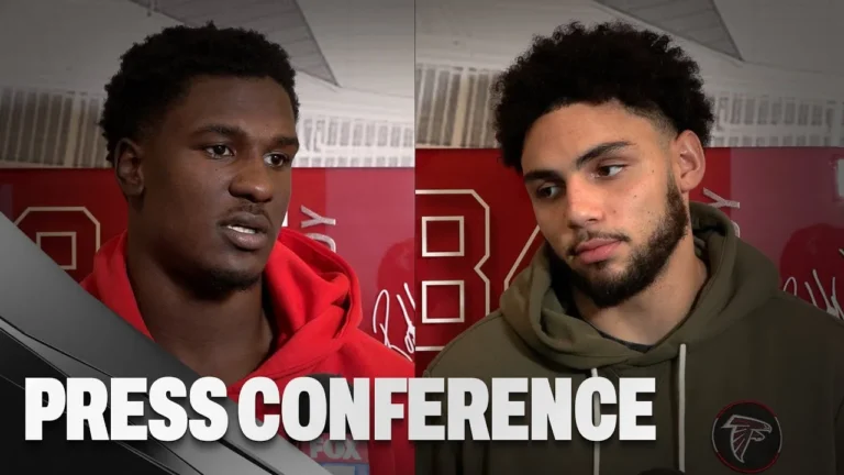 Drake London & others on the Falcons’ upcoming matchup against the Cardinals Press Conference
