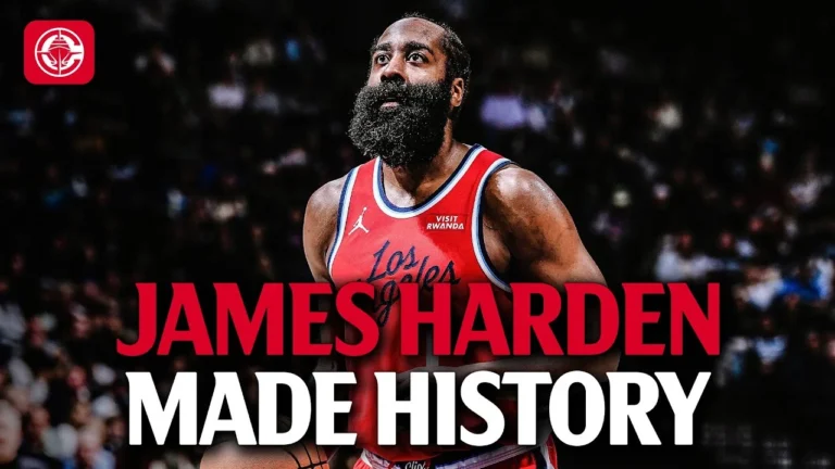 James Harden with 34 PTS as He Enters NBA Top 10 All-Time