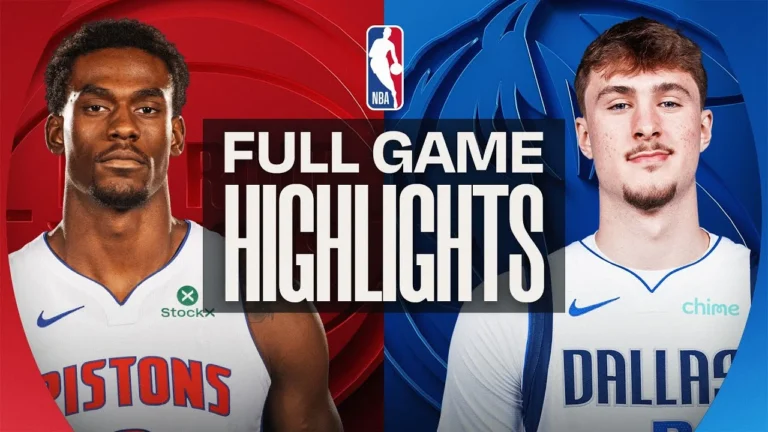 PISTONS at MAVERICKS FULL GAME HIGHLIGHTS December 18, 2025
