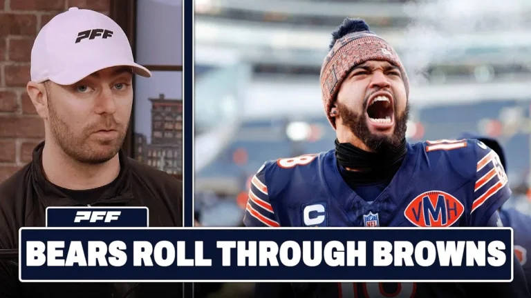 Cleveland Browns vs. Chicago Bears Review PFF Grade Release Show