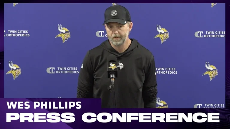 Wes Phillips on Run Game vs. Commanders, J.J. McCarthy’s Performance, Brian O’Neill’s Leadership
