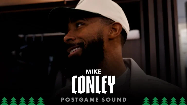 I Was Anxious & ExcitedBut Overall A Good Night Out. Mike Conley Post Game Sound 12.21.25
