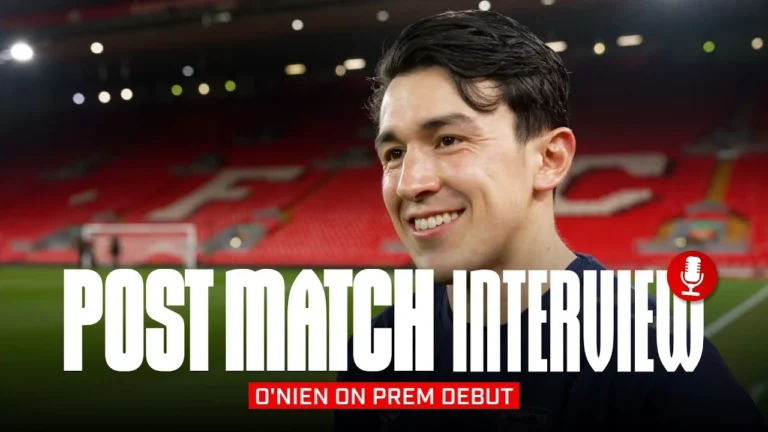 It’s very special O’Nien On Premier League Debut Post Match Interview