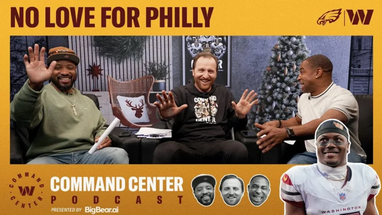 Jayden Daniels Philly Has Broken Wings? Command Center Podcast Washington Commanders NFL