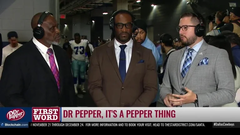 Dr. Pepper First Word 12 14 25 Dallas Cowboys 2025