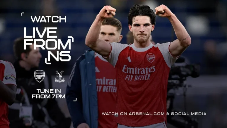 SEMI-FINAL PLACE AT STAKE Arsenal v Crystal Palace LIVE FROM N5 PRE-MATCH SHOW Carabao Cup