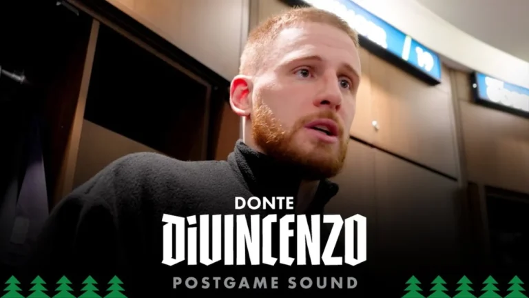 You Could Feel How Much Energy The Arena Had Donte DiVincenzo Postgame Sound 12.19.25