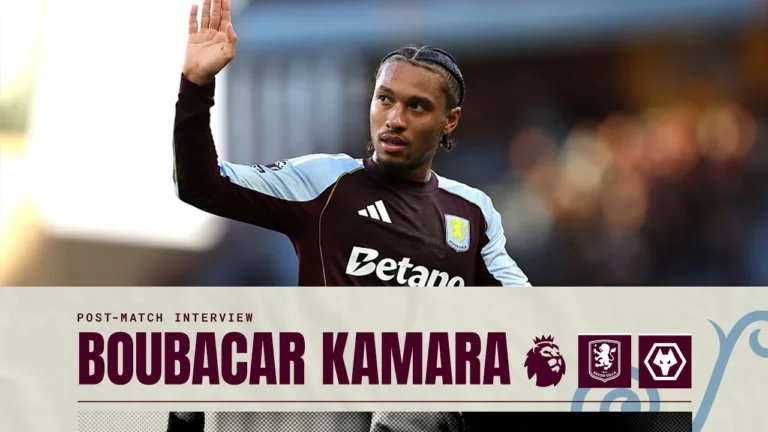 I think it’s my best goal Goal scorer Boubacar Kamara on Wolves Victory POST MATCH