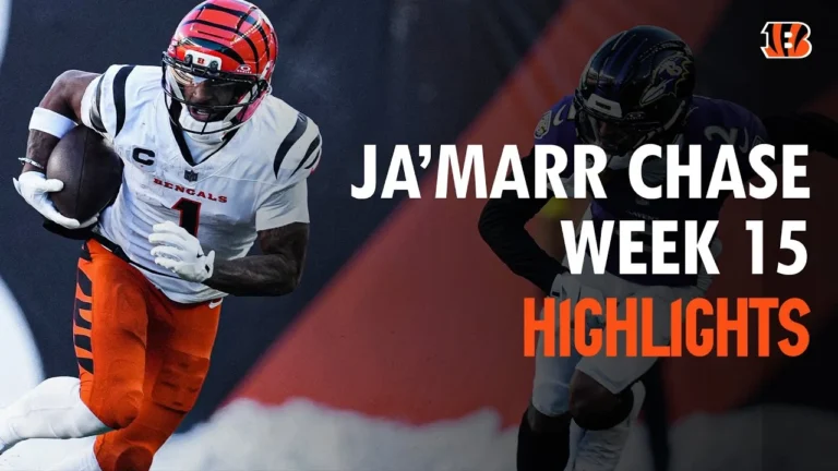 Ja’Marr Chase’s best catches from 132-yard game vs. Ravens Week 15