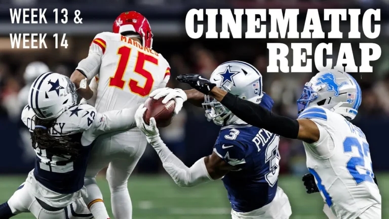 Cinematic Recap: Two Thursdays, Two Different Results Cowboys vs Chiefs Cowboys vs Lions