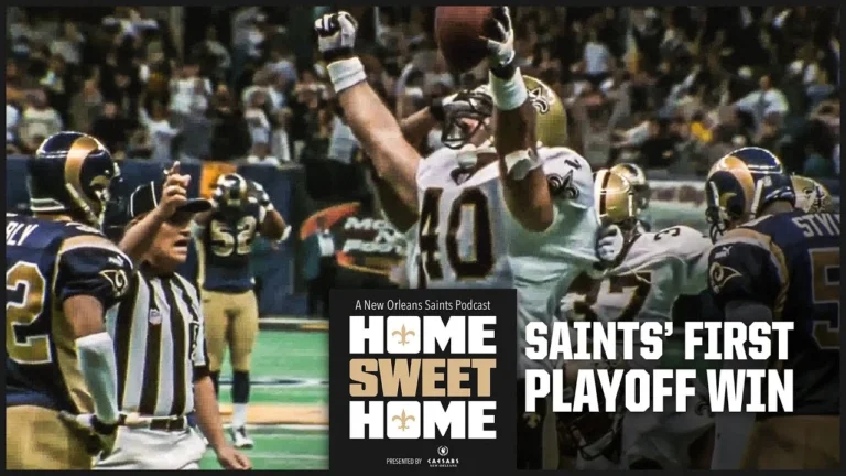 Top 10 Saints Moments at Home: 3 Sammy Knight talks Saints’ first playoff win (2000)