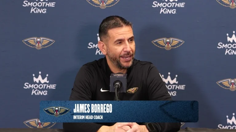 James Borrego Pelicans-Lakers Postgame interview 11 30 25
