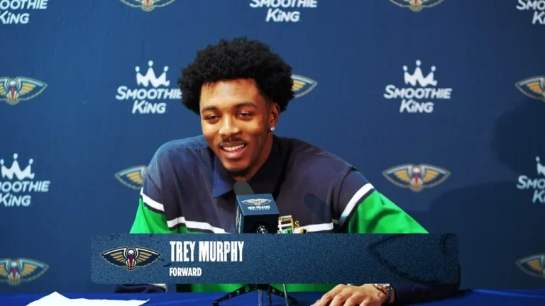 Trey Murphy III on team dynamic vs Houston Rockets Pelicans-Rockets Postgame Interview 12 18 25