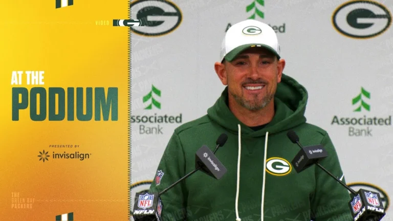 Matt LaFleur on Saturday’s clash with the Bears: ‘We all know the magnitude of this game’
