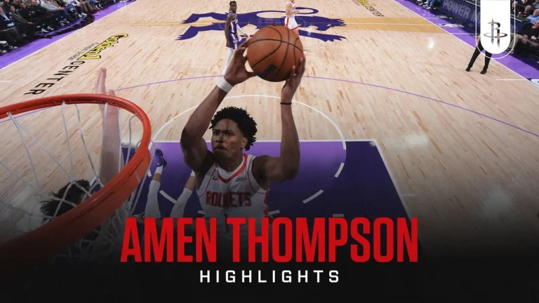Amen Thompson (18 points) Highlights vs. Sacramento Kings