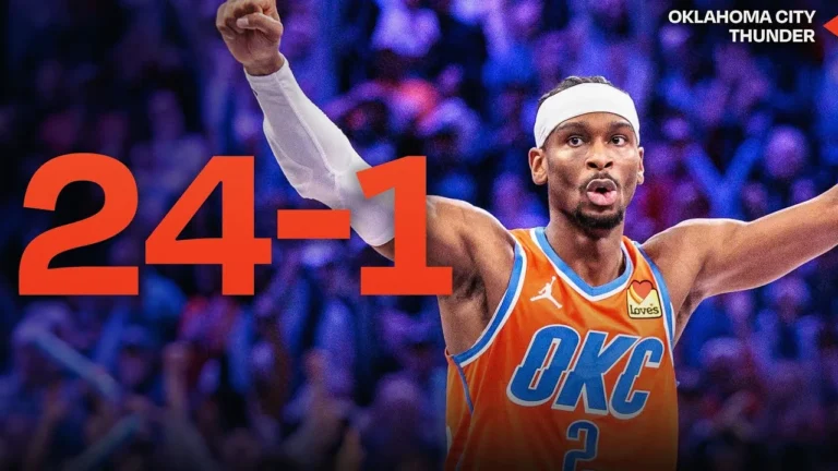 Okc Ties The Best 25-game Start In Nba History!