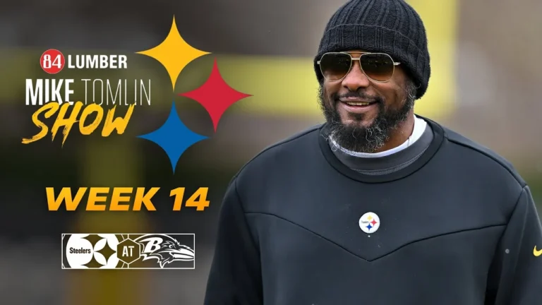 The Mike Tomlin Show: Week 14 at Baltimore Ravens Pittsburgh Steelers