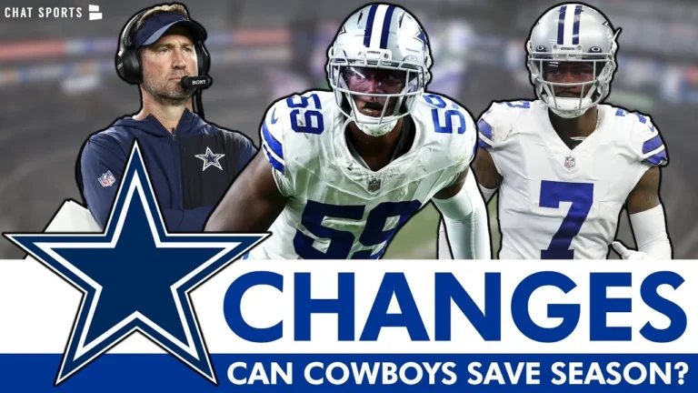 Cowboys Making MAJOR Changes To Save The Season Ft. Matt Eberflus, Kenneth Murray & Trevon Diggs?