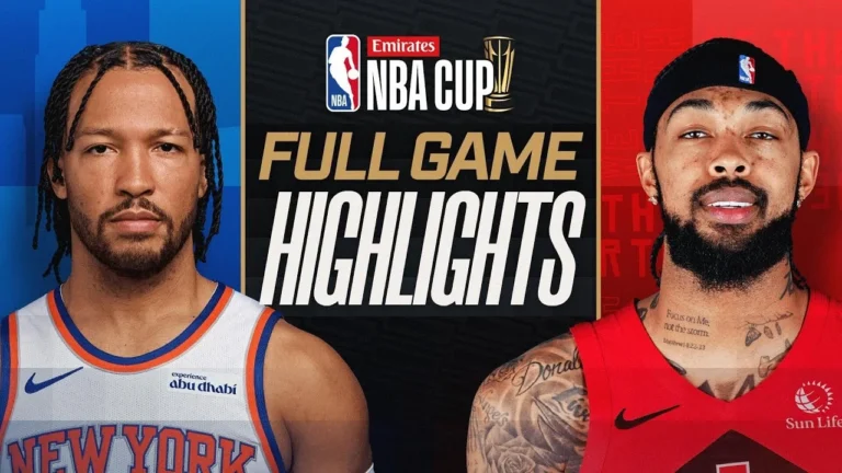 KNICKS at RAPTORS EMIRATES NBA CUP FULL GAME HIGHLIGHTS December 9, 2025
