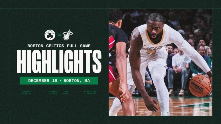 Boston Celtics pull away from Miami Heat in 129-116 win Extended Highlights