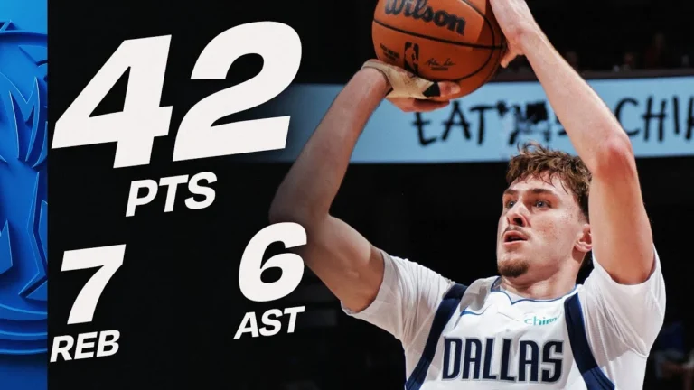 18-Year-Old Cooper Flagg Makes NBA History With 42 PTS December 15, 2025
