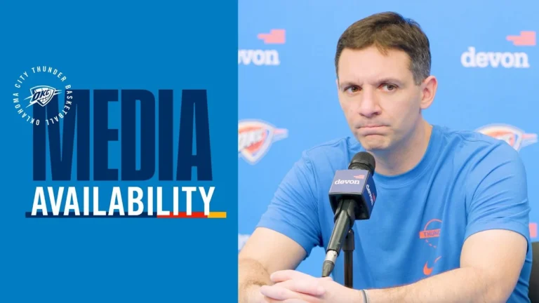 Coach Daigneault on the Thunders win over the Clippers Post Game Media December 18, 2025