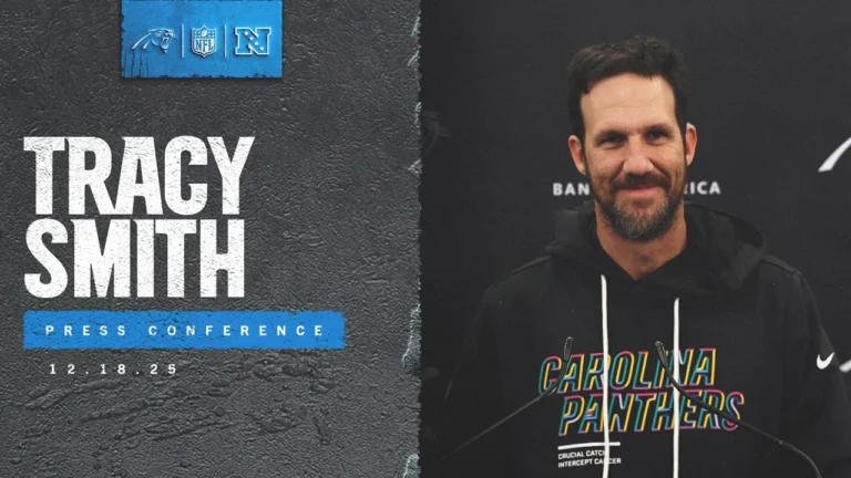 Tracy Smith on growth of Panthers special teams throughout the season Carolina Panthers