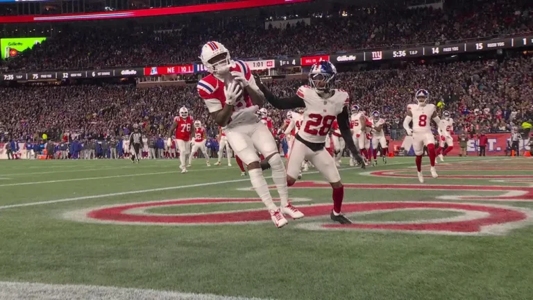 Maye is Dealing! QB hits Boutte for a Pats’ TD