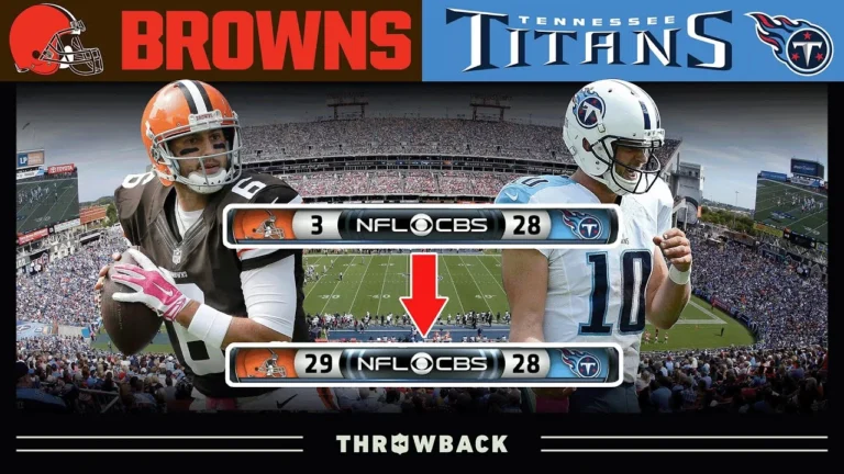 The Original 28-3! (Browns vs. Titans 2014, Week 5)