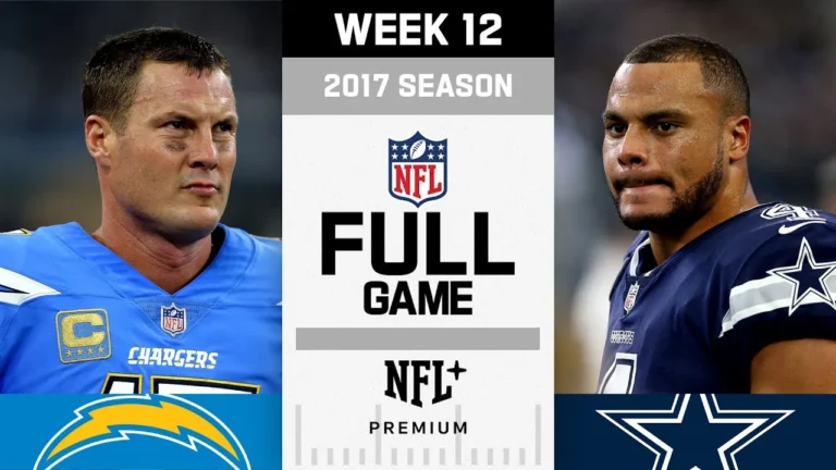 Philip Controlled It! Chargers vs. Cowboys FULL GAME NFL 2017 Season Week 12