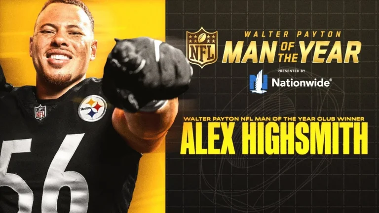 Alex Highsmith is the Steelers 2025 Walter Payton NFL Man of the Year Club Winner