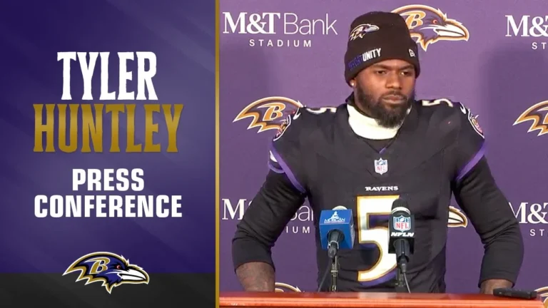 Tyler Huntley on Second Half Performance Baltimore Ravens