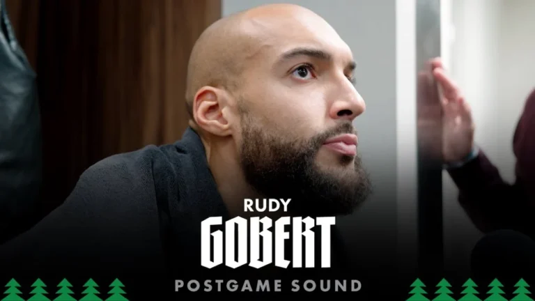 We Stayed Together Rudy Gobert Postgame Sound 12.12.25