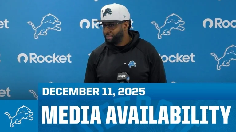 Kelvin Sheppard meets with the media December 11, 2025