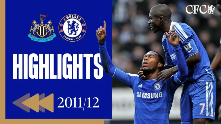 Newcastle 0-3 Chelsea Highlights – REWIND Premier League 2011 12