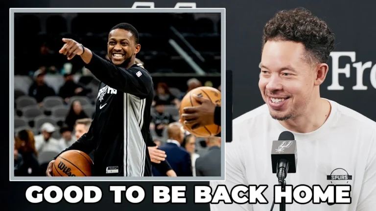 Mitch Johnson on Spurs Returning Home vs. Wizards after NBA Cup Final