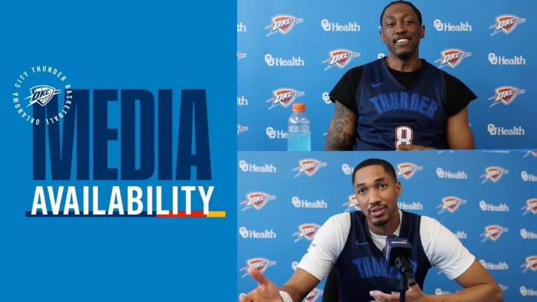 Practice Media Availability with JDub and Wiggins December 17, 2025 OKC Thunder