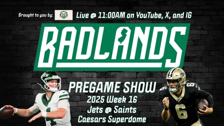 Jets Saints: Week 16 JetHeads Pregame Show