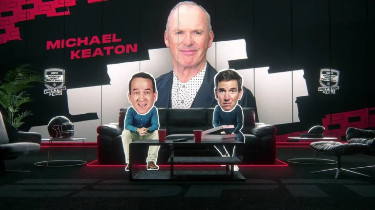 Michael Keaton joins Peyton and Eli during Dolphins vs. Steelers ‘MNF ManningCast’