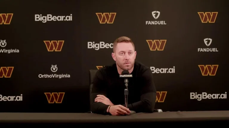 LIVE: OC Kliff Kingsbury Speaks to the Media Before Practice Washington Commanders