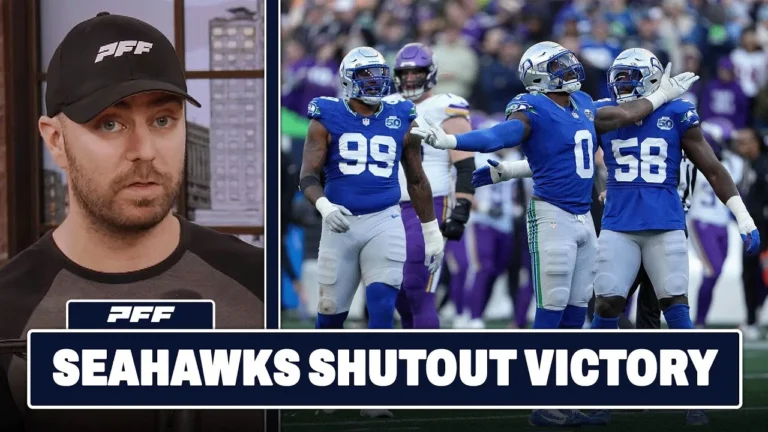 Minnesota Vikings vs. Seattle Seahawks Review PFF Grade Release Show